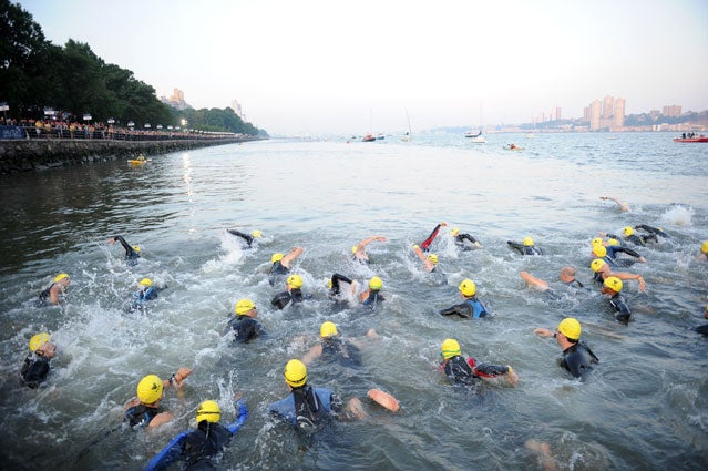 Swimming in the Hudson River