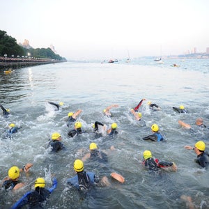 Swimming in the Hudson River