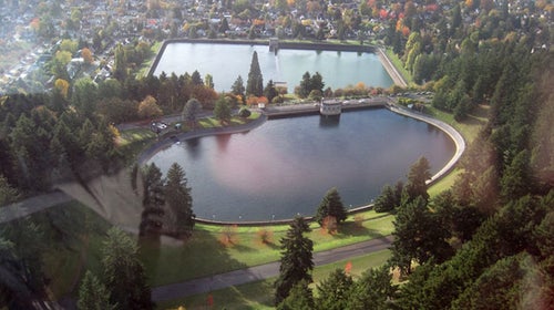 Mount Tabor reservoir