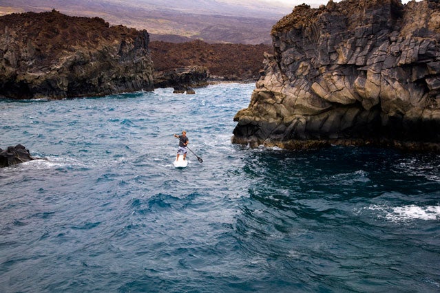 Ride Maui's downwinder on a SUP