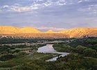 Lazy river day: the Rio Grande winds through Big Bend National Park