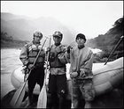 Ben, Benny, and Oliver (left to right) ready to roll.