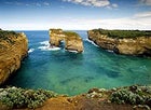 Aussie arch: waves and rock off Port Campbell, Australia