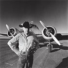 A MAN, A PLAN, A PLANE: Mike Kammerer and his 1935 Lockheed Electra 10-E. the only flying sister-ship of the plane Earhart disappeared in 1937.