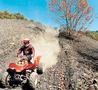 Trail of Tears? Ripping down the flanks of a share dump located outside the boundaries of the Hatfield-McCoy