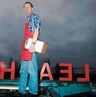 Tool Time: Leatherman takes five on top of his Portland, Oregon, factory