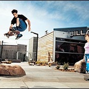 Hang Time: A typical day at the camp in Costa Mesa, California, April 2002