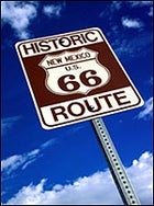 Sign for the times: Route 66, New Mexico