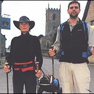 40,000-mile stare: Hoole and Tremayne in Oxford, England