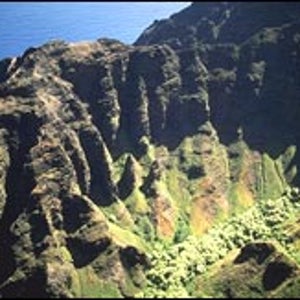 Behind the green door: Waimea Canyon on the island of Kauai