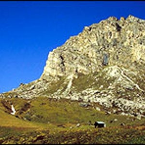 Rocky cliffs of the Italian Dolomites