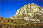 Rocky cliffs of the Italian Dolomites