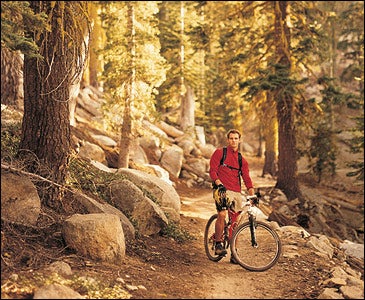 Quick release: leaving the grind behind near Lake Tahoe.