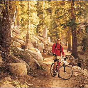 Quick release: leaving the grind behind near Lake Tahoe.