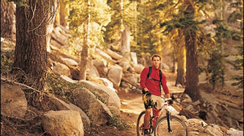 Quick release: leaving the grind behind near Lake Tahoe.