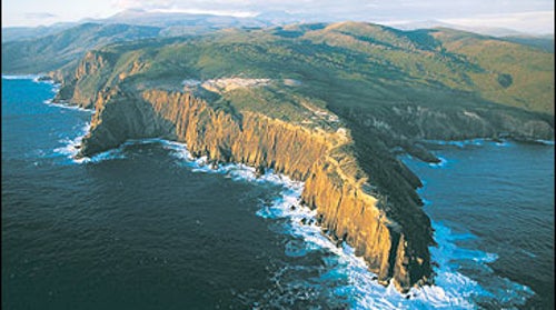 Not even convict settlers could tame this landscape: Tasmania's South Cape coastline.