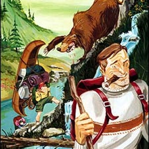 father son camping, backpacking, wilderness