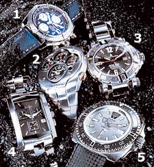 Breitling, Seiko, Chase-Durer, Bulova, Zodiac