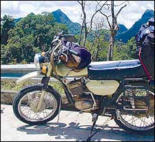 motorcycle ho chi minh trail