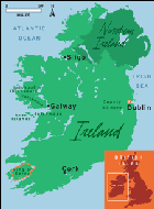 Map of Ireland