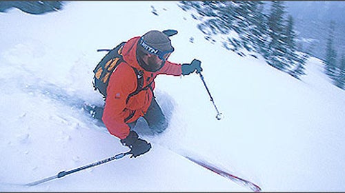 Paradise is knee-deep in the soft white stuff