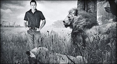 SVELTE ON THE VELDT: international critter-show superstar Jeff Corwin