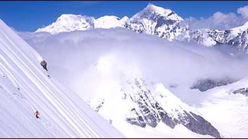 Jimmy Chin's Photos of Snowboarding Everest