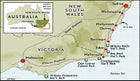 map of Australia