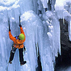 One chick, two picks: Amanda Tarr on ice in Ouray