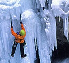 One chick, two picks: Amanda Tarr on ice in Ouray