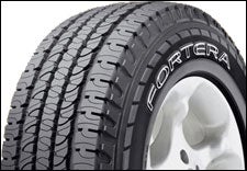 Goodyear Fortera SUV tires