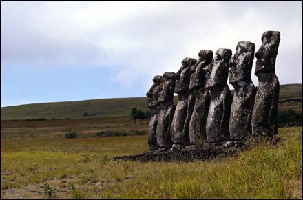 Duckpin Bowling for Giants: The Stony Faces of Easter Island