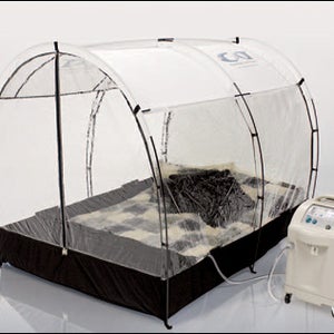 High Maintenance: An endurance-boosting tent.