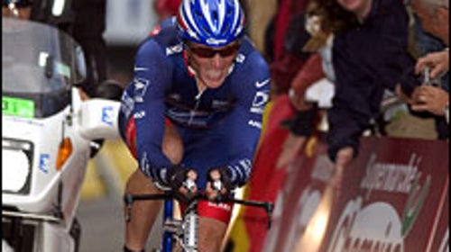 Lance Armstrong moves into second place overall