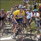 Lance Armstrong won yet another stage today, creating a gap of more than four minutes over his nearest competitors
