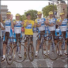 Lance Armstrong Wins Seventh Tour de France