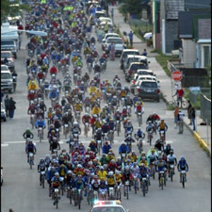 LT100 MTB Race starting line