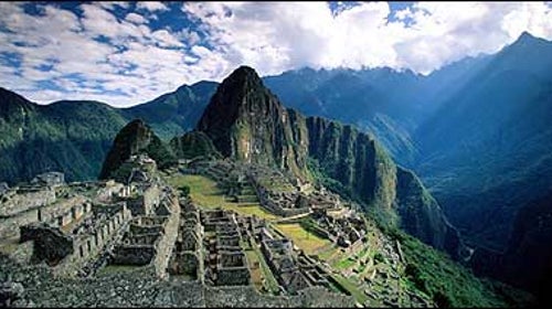 Salute the rising sun at Machu Picchu