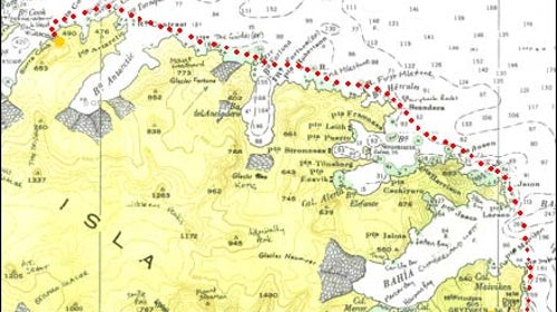 sea kayaking South Georgia Island