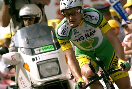 Floyd Landis Fails Tour de France Drug Test