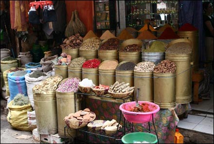 Moroccan market