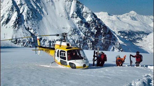 heli-skiing Tordrillo
