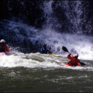 The Jackson Family kayaking