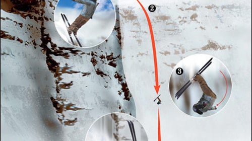 Freeskier Julian Carr Goes for a Record Cliff Jump