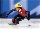 Ohno's medal-winning 1,500-meter Olympic run