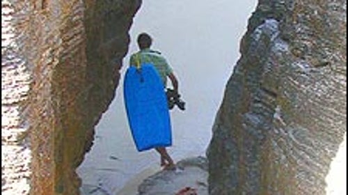 This way to solitude: Slipping through the cut to Smuggler's Beach