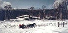 Northeast of Eden: a horse-drawn sleigh ride through the Caribou Speckled Wilderness Area