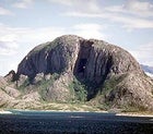 Norway's Eye of the Needle Rock formation.