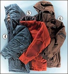 The North Face, Arc’Teryx, Outdoor Research