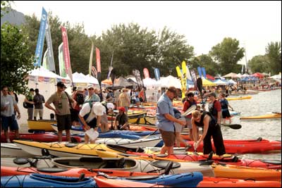 Salt Lake Armada: Gear mavens get a look at tomorrow's kayaks at Outdoor Retailer's 2005 summer show